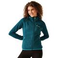 Regatta Womens Womens Hooded Newhill Fleece - Blue, Blue, Size 14, Women