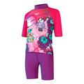 Speedo Girls Learn to Swim Sun Protection Top & Short, Pink, Size 4-5 Years, Women