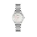 Accurist Women's Dress Silver Stainless Steel Bracelet 28mm Analogue Watch, One Colour, Women