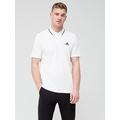 adidas Sportswear Mens Essentials Polo Shirt - White, White, Size S, Men