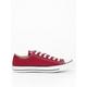 Converse Mens Canvas Ox Trainers - Dark Red, Maroon, Size 10, Men