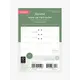 Filofax Pocket Week on Two Pages 2024 Personal Organiser Insert, White