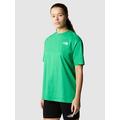 THE NORTH FACE Womens Short Sleeve Oversize Simple Dome Tee - Green, Green, Size Xs, Women