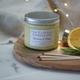 Rosemary & Orange Scented Aromatherapy Plant Wax Vegan Candle