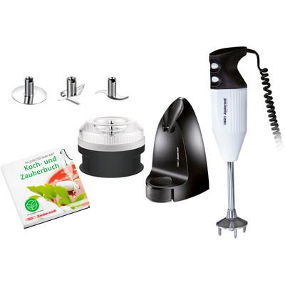 ESGE Stabmixer "Zauberstab Petticoat Edition 99205", schwarz (schwarz, weiß), B:6,6cm H:34,2cm T:11,2cm, Mixer, lebenslange Herstellergarantie Image