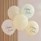 5 Easter Balloons, Happy Pastel Decorations, Balloon Egg Hunt Decor