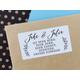 Return Address Labels, Adhesive Stickers, Personalised With Custom Name, Address, Details, 48 Or 80 Sticky Labels On A4 Sheet - Sp4