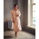 Rituals Super Smooth Cotton Bathrobe Women L Pale Pink