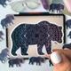 Mandala Bear Stickers - Waterproof Mandala Animal