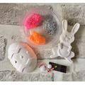 Easter Craft Kit-Easter Hunt Gift-Craft For Children-Great-Party Bag Favours/Fillers-Foam Clay Set-Kids Activity-Ceramic