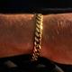 Gold Mens Bracelet Chain 8mm Cuban Link Bracelet, - 18K Bracelets For Men By Twistedpendant