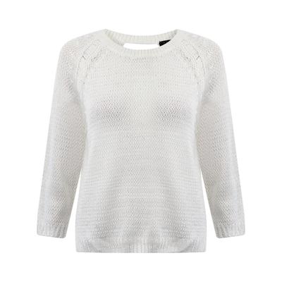Amara Reya Verbena knit jumper in Optic White / 16 - Tokyo Laundry