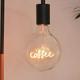 Coffee Led Light Bulb - Screw Up Pendant Fitting E27 Edison Dimmable