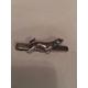 Country Life Otter W16 Fine English Modern Pewter On A Tie Clip | Slide Made From Cuff Link Cufflink