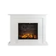 Focal Point Atherstone Slate White Mdf Wall-Mounted Electric Fire Suite
