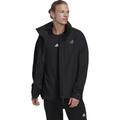 adidas Sportswear Mens Traveer Rain Jacket - Black - XL