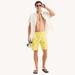 Nautica Men's Sustainably Crafted 8" Sailboat Print Swim Blazing Yellow, S