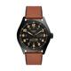 Fossil Defender Mens Brown Watch FS5978 Leather (archived) - One Size