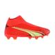 Puma Ultra Match+ LL FG/AG Mens Orange Football Boots - Size UK 9