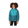 Regatta Girls Volcanics VI Waterproof Breathable Padded Coat - Green - Size 7-8Y