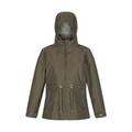 Regatta Womens Nadira Waterproof Durable Breathable Coat - Green - Size 14 UK