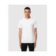 Farah Mens Danny Slim Fit Organic Cotton T-Shirt in White - Size Medium