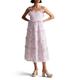 Ted Baker Womens Heidih Strappy Tiered Midi Dress, Lilac - Size 10 UK