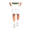 La Martina Mens Bermuda shorts with straight cut hem TMB004-TL121 - White Linen - Size 30 (Waist)