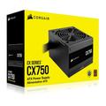 Corsair CX Series CX750 750W 80 Plus Bronze PSU