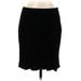 Lanvin Casual Skirt: Black Solid Bottoms - Women's Size 6