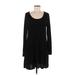 Z Supply Casual Dress - Sweater Dress: Black Dresses - Women's Size Large