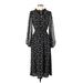 Anne Klein Casual Dress: Black Dresses - Women's Size Small