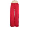 Lioness Jeans - High Rise: Red Bottoms - Women's Size X-Large - Indigo Wash
