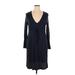 Old Navy Casual Dress - Sweater Dress: Blue Dresses - Women's Size X-Large