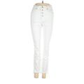 Madewell Jeans - Mid/Reg Rise: White Bottoms - Women's Size 24 - Light Wash