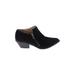 Penny Loves Kenny Ankle Boots: Black Solid Shoes - Women's Size 8 - Almond Toe