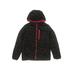 Lands' End Jacket: Black Solid Jackets & Outerwear - Kids Boy's Size 10