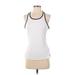 Adidas Active Tank Top: White Activewear - Women's Size Medium