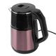 Hot Water Boiler, 304 Stainless Steel Electric Kettle High Power UK Plug 220V Large Capacity with Handle for Office (Red)