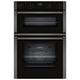 Neff U1ACE2HG0B N50 CircoTherm Built In Double Oven - GRAPHITE