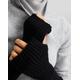 Bershka Long Mittens Women Black