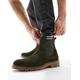 Tommy Hilfiger suede chelsea boots in army green