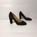 J. Crew Shoes | J. Crew Suede High Heel Pumps Black Shoes Women Size 6.5 | Color: Black | Size: 6.5