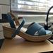 J. Crew Shoes | J. Crew | Platform Espadrille Sandals Nwt Light Denim Size 8.5 | Color: Blue | Size: 8.5