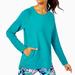 Lilly Pulitzer Tops | Lilly Pulitzer Luxletic Beach Comber Pullover | Color: Blue/Green | Size: S