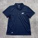 Adidas Tops | Akron Zips Shirt Womens Xl Adidas Golf Polo Puremotion Navy Blue Stretch Ncaa | Color: Blue | Size: Xl