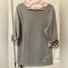 Burberry Shirts & Tops | Burberry London Top/Tunic For Little Girl Size M | Color: Gray/Pink | Size: Mg