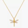 Kate Spade Jewelry | Kate Spade Greenhouse Dragonfly Mini Pendant | Color: Gold | Size: Os