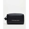 Calvin Klein Jeans sculpted beauty case in black