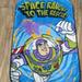 Disney Bedding | Disney Toy Story Buzz Lightyear Blanket Plush Throw Space Ranger To The Rescue | Color: Blue/Green | Size: Os